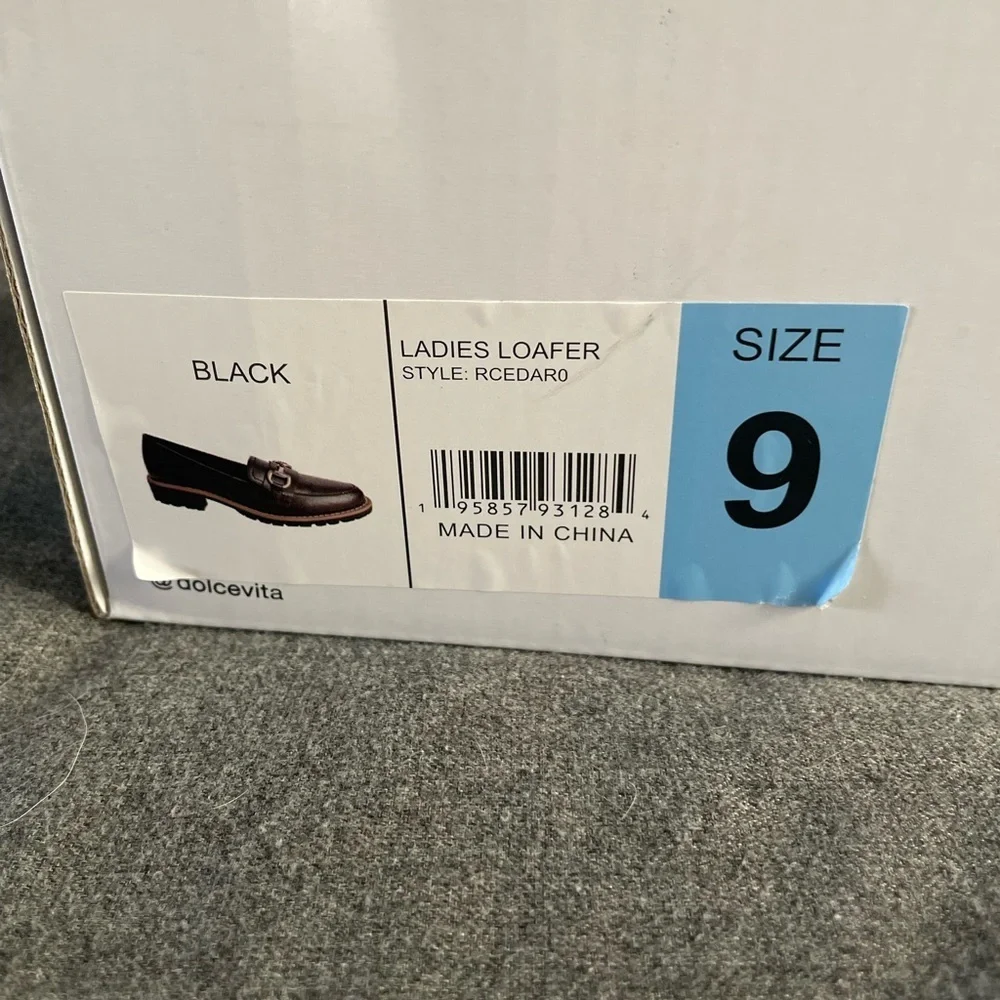 DV Dolce Vita Cedar Ladies Loafer, Black, Various Sizes - Picture 7 of 7